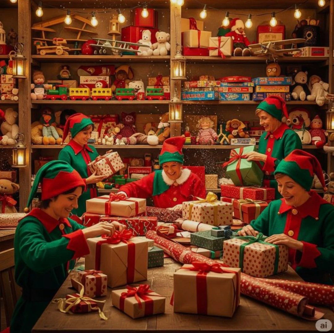 “Christmas Elves:The Gift Makers”🧝🎁Photoshoot experience