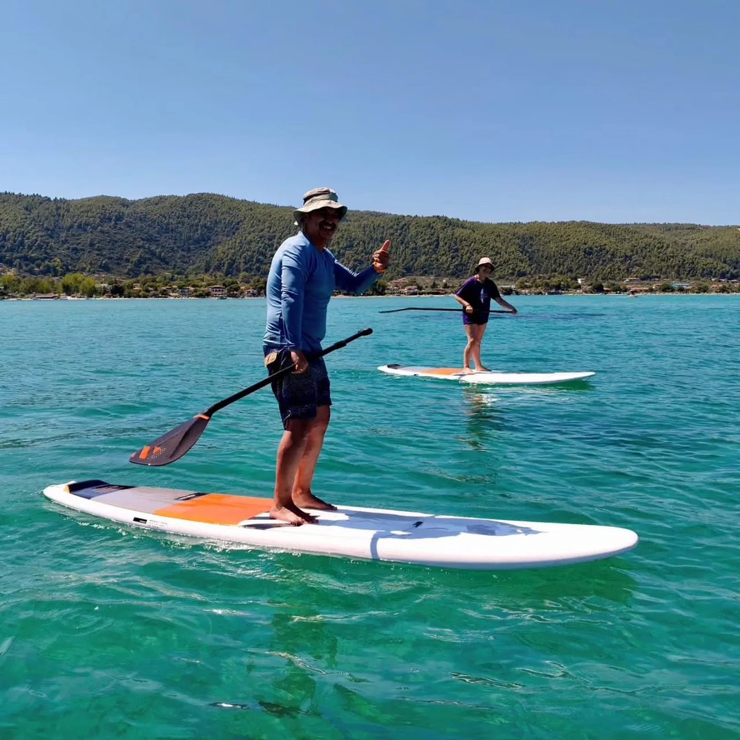 🏝️ Sunrise SUP & Snorkel στη Βουρβουρού